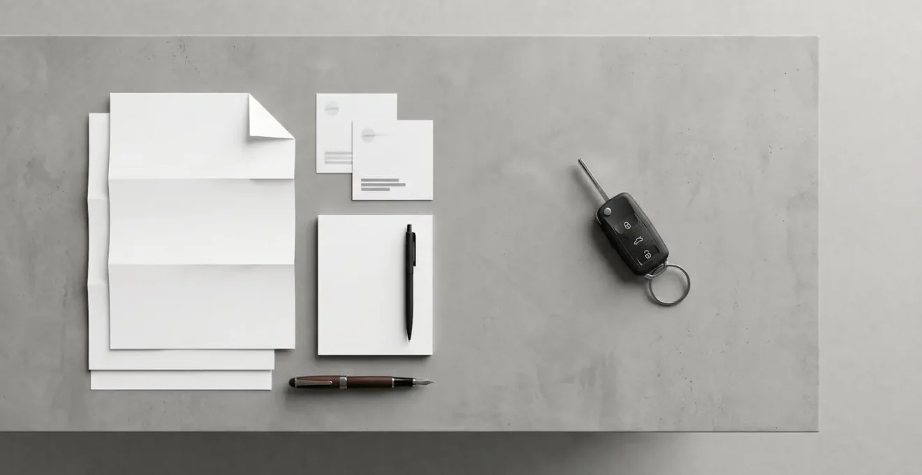 Représentation symbolique du processus administratif de destruction d'un véhicule hors d'usage