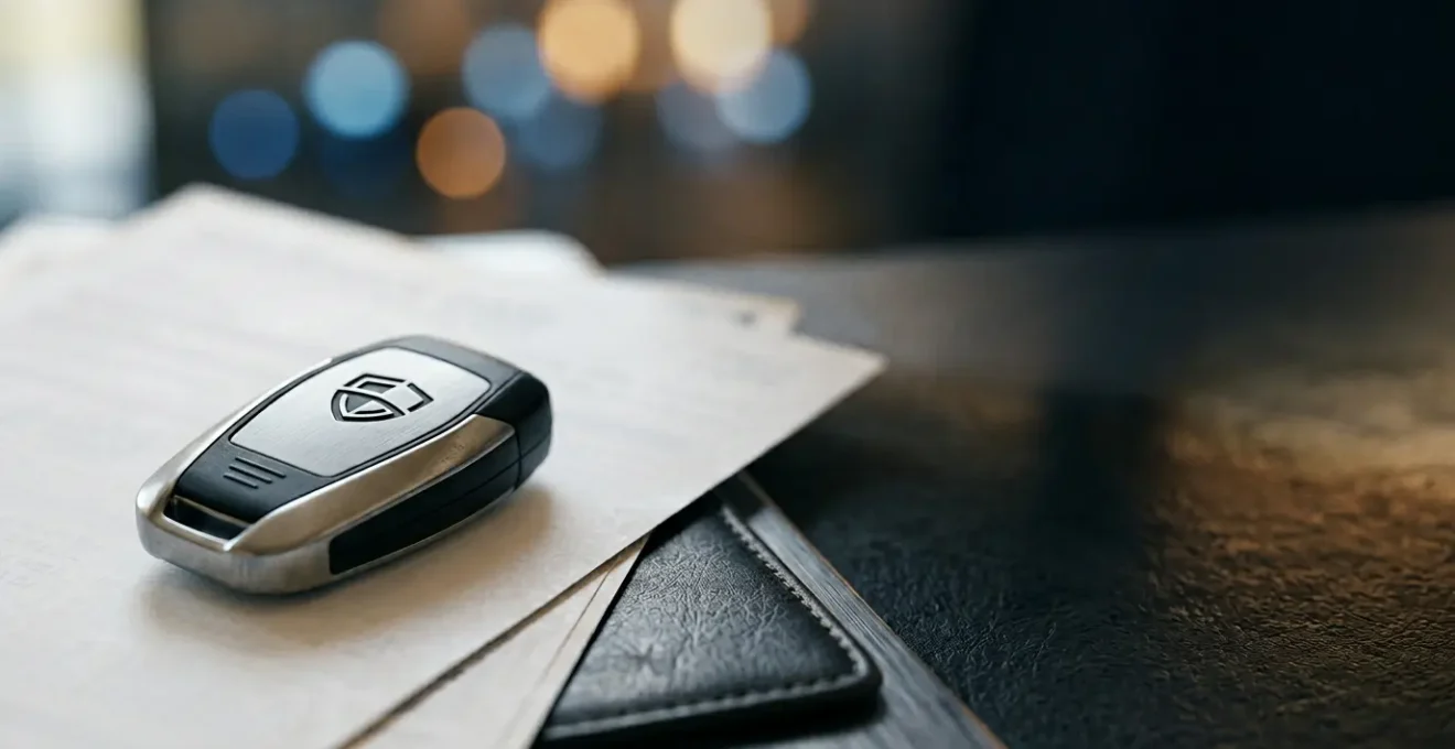 Vue détaillée d'éléments automobiles illustrant l'impact du choix du modèle sur le prix de l'assurance