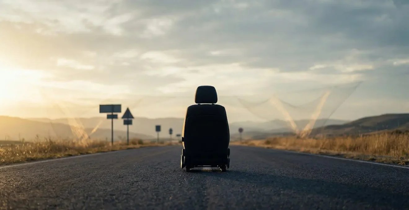 Scène évoquant la protection et la sécurité des conducteurs face aux risques routiers